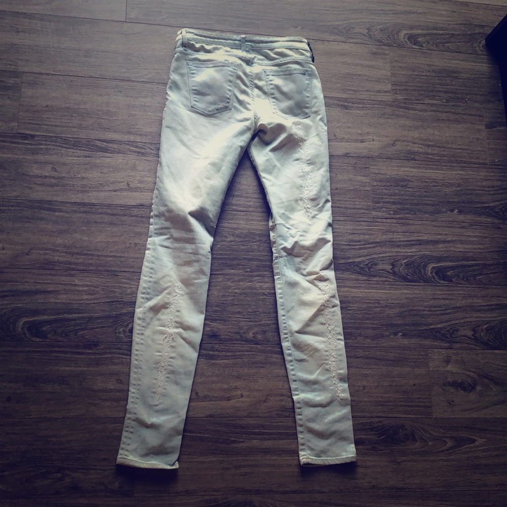 Helmut Lang distressed jeans